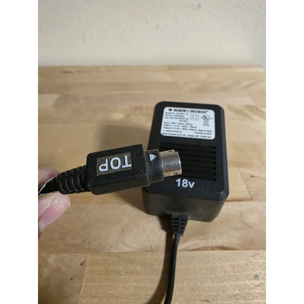 Black & Decker 18V AC Adapter Only for Firestorm Cordless Radio 5103601-10